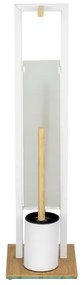WENKO 26214100 - Set WC RIVALTA 18x70 cm marrone/bianco