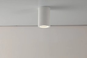 Plafoniera LED GU10 e GU5.3 Rotonda in Gesso Pitturabile Ø70x110mm