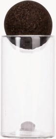 Set saliera e pepiera in vetro soffiato con chiusura a sfera Nature 2 pz