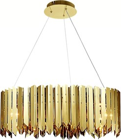 Lampada APP1764-8CP metal GOLD