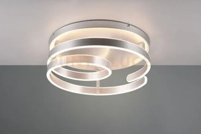 Marnie plafoniera led 58w 6800lm, 3000k metallo alluminio a spirale...
