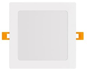 Pannello LED Quadrato 15W 1.500lm no Flickering Foro 155x155mm Colore Bianco Freddo 6.000K