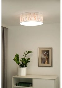 Duolla - Lampada LED da soffitto per bambini CORTINA LED/26W/230V Ø40cm 4000K