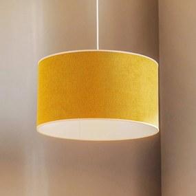 Duolla Lampada a sospensione Pastell Roller, color senape