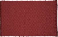 Tappeto bagno ciniglia 80x50 cm Mineral Red