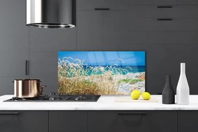 Rivestimento parete cucina Paesaggio da spiaggia 100x50 cm