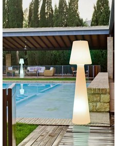 Lampada da esterno LOLA 165 CAVO CALDA H 165 cm,in polietilene, luce bianco caldo G13 22W 2200LM NEWGARDEN