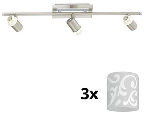 Eglo - Faretto LED MY CHOICE 3xE14/40W/230V cromo/bianco