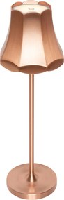 Lampada da tavolo retrò ricaricabile rame IP44 - Granny