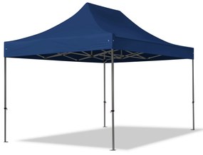 TOOLPORT 3x4,5m gazebo pieghevole, PREMIUM acciaio, blu - (600044)