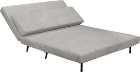 Divano letto grigio chiaro 87 cm Mallory - Støraa