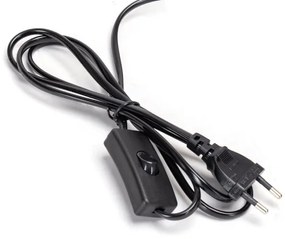 Aigostar - Lampada da tavolo 1xE27/60W/230V nero