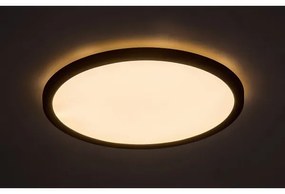 Rabalux 71098 - Plafoniera LED GONZALO LED/36W/230V diametro 50 cm nero