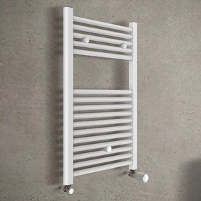 Termoarredo radiatore verticale bianco L 50x77 interasse 45 cm