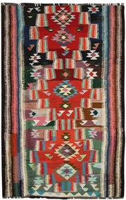 Kilim Tappeto 190 x 300 (Iran) Tessuto A Mano