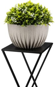 Portafiori 95x78 cm nero