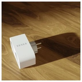 TESLA Smart - Presa multipla intelligente 2x16A/230V Tipo F Wi-Fi Tuya