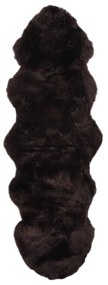Tappeto in Pelle di Montone 60x180 cm Marrone