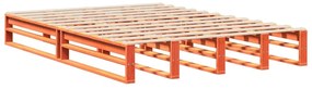 Letto senza materasso marrone cera 140x190 cm in legno di pino