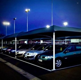 Supporto Testa-Palo per Fari LED e Fari LED SOLARE