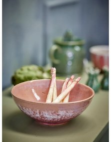 Ciotoline in set color salmone in gres 4 pz 890 ml Darlene – Bloomingville