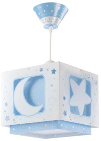 Dalber 63232T - Lampadario per bambini MOON LIGHT 1xE27/60W/230V