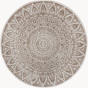 Tappeto rotondo reversibile in & outdoor Lilja