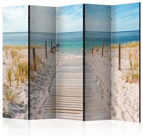 Paravento  Holiday at the seaside II [Room Dividers]  Colore ---, Dimensioni e Misure 225x172