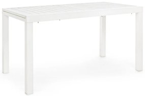 Tavolo HILDE allungabile bianco 140/210&#215;77 cm