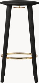 Sgabello da bar in legno di quercia The Socialite