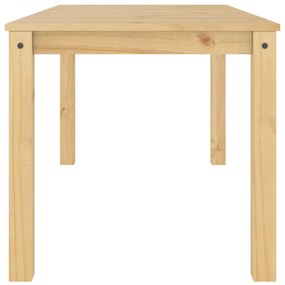 Tavolo da pranzo panama 160x80x75 cm in legno massello di pino