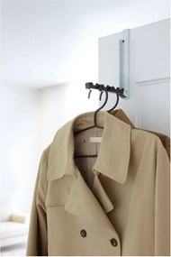 Gancio per porta in bianco e nero Mito - YAMAZAKI