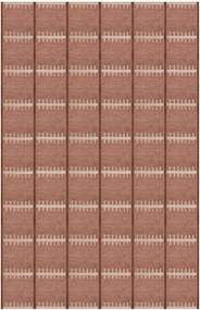 Tappeto in lana tessuto a mano con motivo in rilievo Lilly