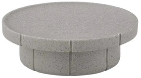 Portasaponetta grigio chiaro in poliresina Kua – Blomus