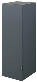Pensile bagno Neo grigio scuro SENSEA, 1 anta apertura da sinistra P 35 x L 30 x H 90 cm