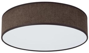 Duolla - Lampada LED da soffitto CORTINA LED/26W/230V Ø30 cm 4000K marrone