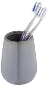 Portaspazzolino grigio in ceramica Sirmione – Wenko