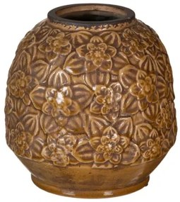 Vaso Ceramica Marrone 20 x 20 x 20 cm