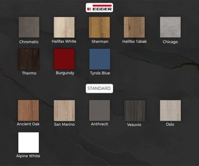 Mobile illuminato con specchio LED, modello Emily L02 - 100 x 72 cm, mobile da bagno dal design moderno con configurazione dell’interruttore dell’illuminazione, nel colore Rovere Oslo