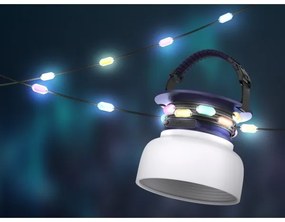 Immax 08493L - Lampada portatile a LED RGB ricaricabile a energia solare LED/10W/5V 3600 mAh IP65