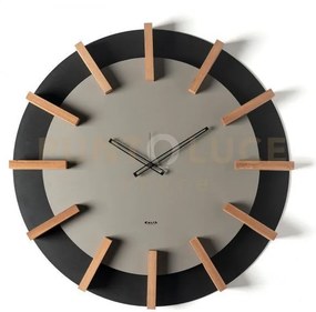Orologio da parete particolare timon nero,fango