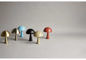 Lampada da tavolo azzurra (altezza 33 cm) Mush - Hübsch