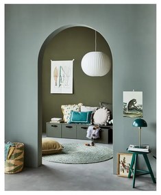 Mobile per bambini verde-grigio in legno di pino 120x36 cm Stage - vtwonen