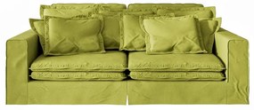 Divano verde chiaro 236 cm Nora – Ropez