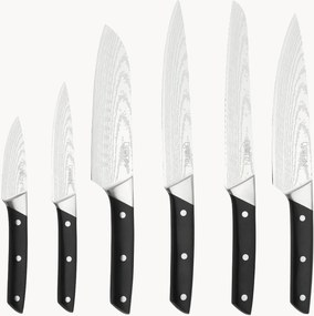 Set di 6 coltelli da cucina con finitura satinata Erling