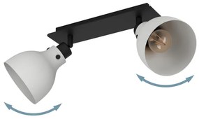 Eglo 43828 - Faretto MATLOCK 2xE27/40W/230V