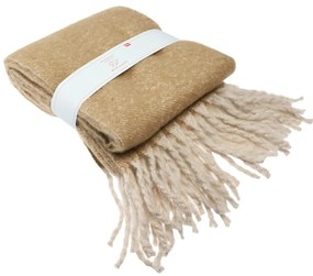 Coperta giallo-marrone 127x185 cm - Rex London