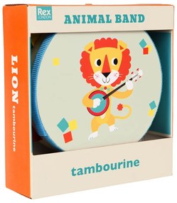 Giocattolo musicale Tambourine Animal Band - Rex London