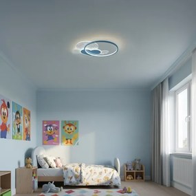 Brilagi - Plafoniera LED per bambini LOVE LED/48W/230V 3000/4500/6000K blu