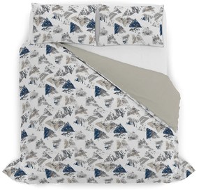 Parure copripiumino letto matrimoniale Urban blu Datex